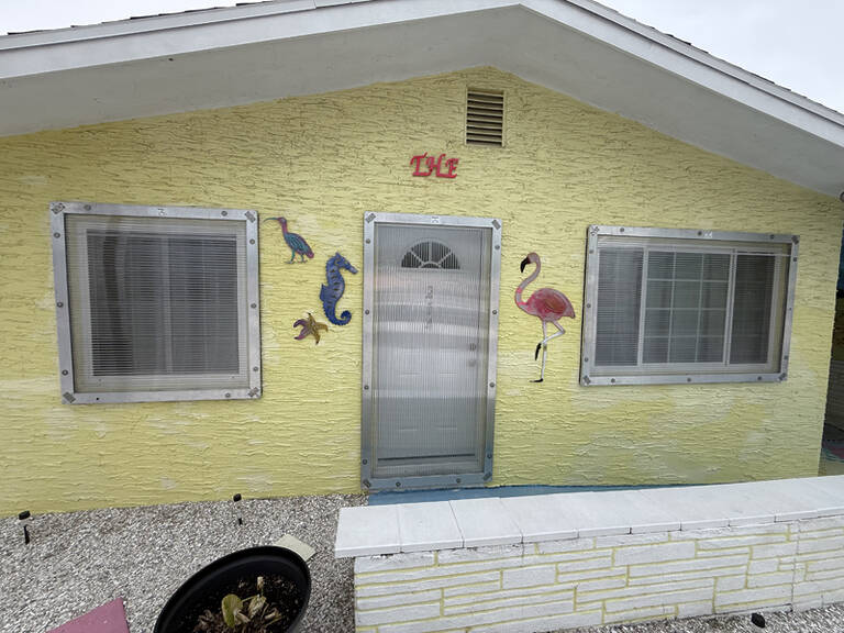 Front Of House Completely Sealed 